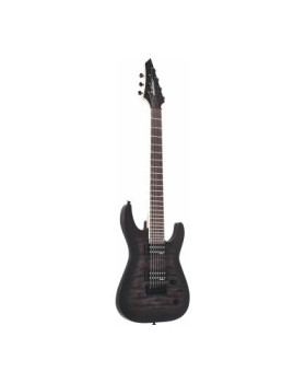 JACKSON JS22Q-7 DKA DINKY ARCH TOP HT TRANSPARENT BLACK BURST Електрогітара-foto3
