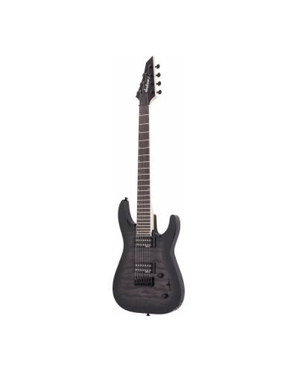JACKSON JS22Q-7 DKA DINKY ARCH TOP HT TRANSPARENT BLACK BURST Електрогітара