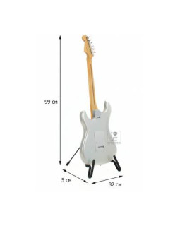 FENDER H.E.R. STRATOCASTER MN CHROME GLOW Електрогітара-foto3