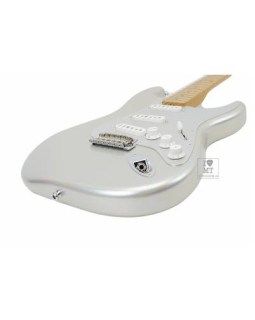 FENDER H.E.R. STRATOCASTER MN CHROME GLOW Електрогітара-foto14