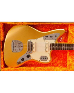 FENDER CUSTOM SHOP LIMITED EDITION 1963 JAGUAR JOURNEYMAN RELIC AGED AZTEC GOLD Електрогітара-foto11