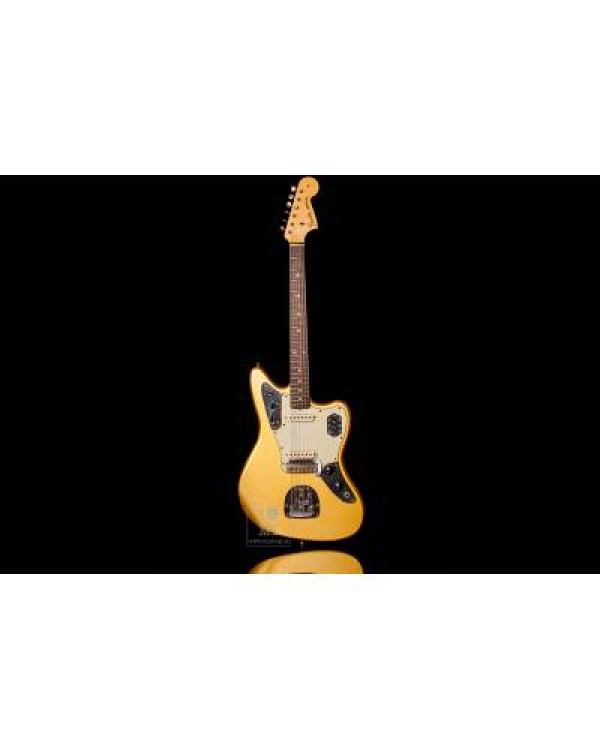 FENDER CUSTOM SHOP LIMITED EDITION 1963 JAGUAR JOURNEYMAN RELIC AGED AZTEC GOLD Електрогітара FENDER CUSTOM SHOP LIMITED EDITION 1963 JAGUAR JOURNEYMAN RELIC AGED AZTEC GOLD Електрогітара