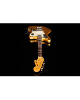 FENDER CUSTOM SHOP LIMITED EDITION 1963 JAGUAR JOURNEYMAN RELIC AGED AZTEC GOLD Електрогітара-foto4