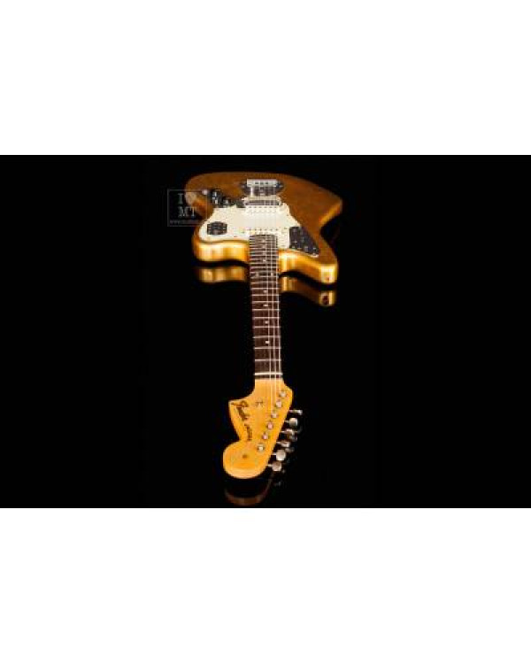 FENDER CUSTOM SHOP LIMITED EDITION 1963 JAGUAR JOURNEYMAN RELIC AGED AZTEC GOLD Електрогітара FENDER CUSTOM SHOP LIMITED EDITION 1963 JAGUAR JOURNEYMAN RELIC AGED AZTEC GOLD Електрогітара