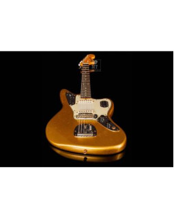 FENDER CUSTOM SHOP LIMITED EDITION 1963 JAGUAR JOURNEYMAN RELIC AGED AZTEC GOLD Електрогітара-foto5