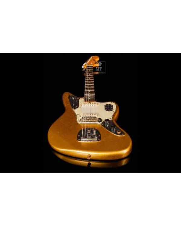 FENDER CUSTOM SHOP LIMITED EDITION 1963 JAGUAR JOURNEYMAN RELIC AGED AZTEC GOLD Електрогітара FENDER CUSTOM SHOP LIMITED EDITION 1963 JAGUAR JOURNEYMAN RELIC AGED AZTEC GOLD Електрогітара