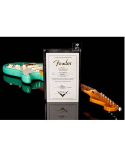 FENDER CUSTOM SHOP LIMITED EDITION 1957 STRATOCASTER JOURNEYMAN RELIC AGED SEA FOAM GREEN Електрогітара-foto12