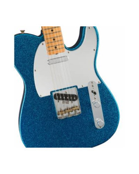 FENDER J MASCIS TELECASTER MN BOTTLE ROCKET BLUE FLAKE Електрогітара-foto4
