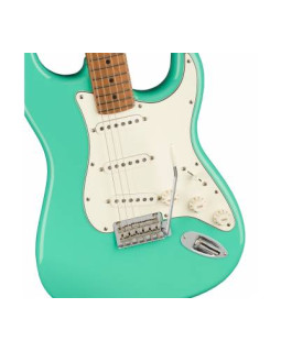 FENDER PLAYER STRAT LTD ROASTED MAPLE MN SEAFOAM GREEN Електрогітара-foto4