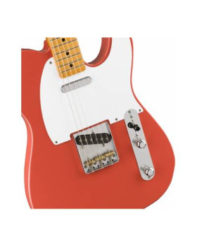 FENDER VINTERA '50s TELECASTER MN FIESTA RED Електрогітара-foto4