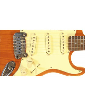 G&L LEGACY (Clear Orange, rosewood, 3-ply Vintage Cream). №CLF51040. Made in USA - Електрична гітара-foto4
