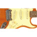 G&L LEGACY (Clear Orange, rosewood, 3-ply Vintage Cream). №CLF51040. Made in USA - Електрична гітара