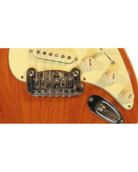 G&L LEGACY (Clear Orange, rosewood, 3-ply Vintage Cream). №CLF51040. Made in USA - Електрична гітара-foto5