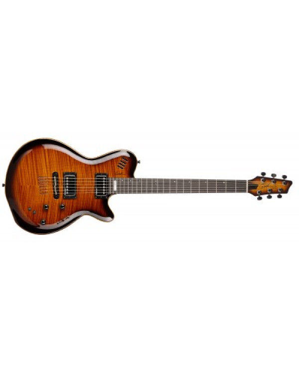GODIN 024094 - LGX-SA(S) Коньяк Burst Flame AAA (Made in Canada) - Електрична гітара