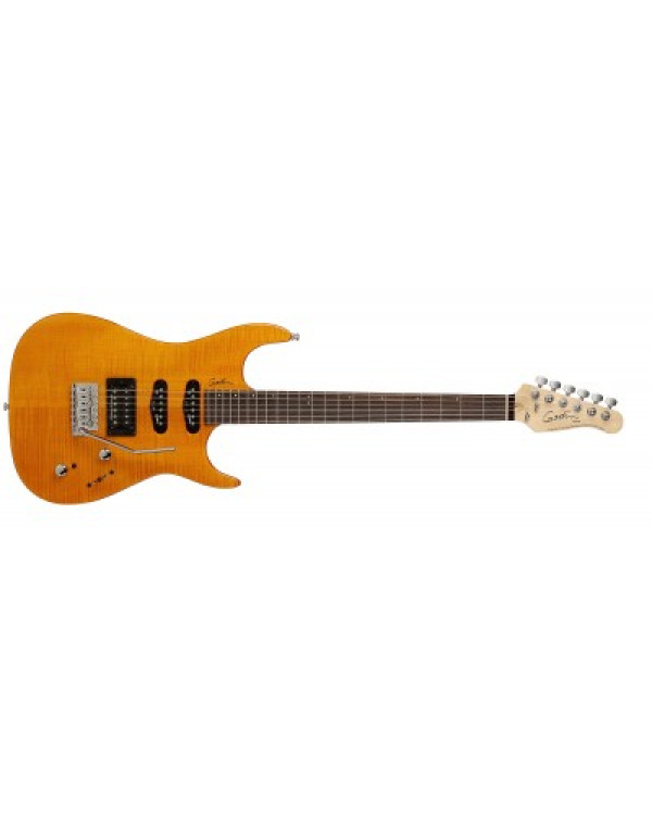 GODIN 030842 - VELOCITY H.D.R. Amber Flame RN (Made in Canada) - Електрична гітара