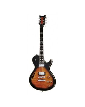 SCHECTER SOLO CUSTOM E/A DVS - Напівакустична електрогітара-foto2