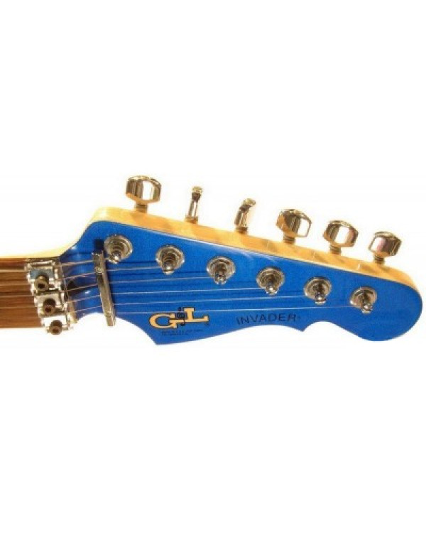G&L INVADER Plus (Electric Blue, rosewood). №CLF51036. Made in USA - Електрична гітара