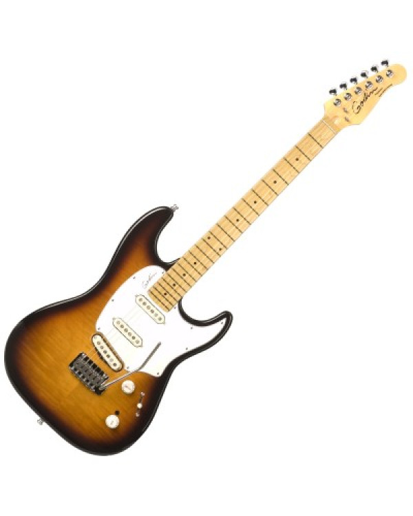 GODIN 033225 - Progression Vintage Burst Flame MN with Bag (Made in Canada) - Електрична гітара GODIN 033225 - Progression Vintage Burst Flame MN with Bag (Made in Canada) - Електрична гітара