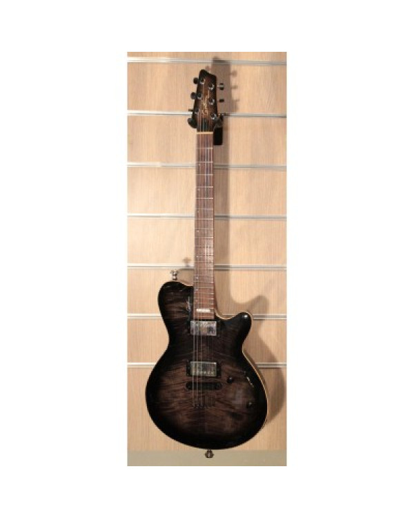 GODIN 021185 - LG SIGNATURE Trans Black Flame AA (Made in Canada) - Електрична гітара