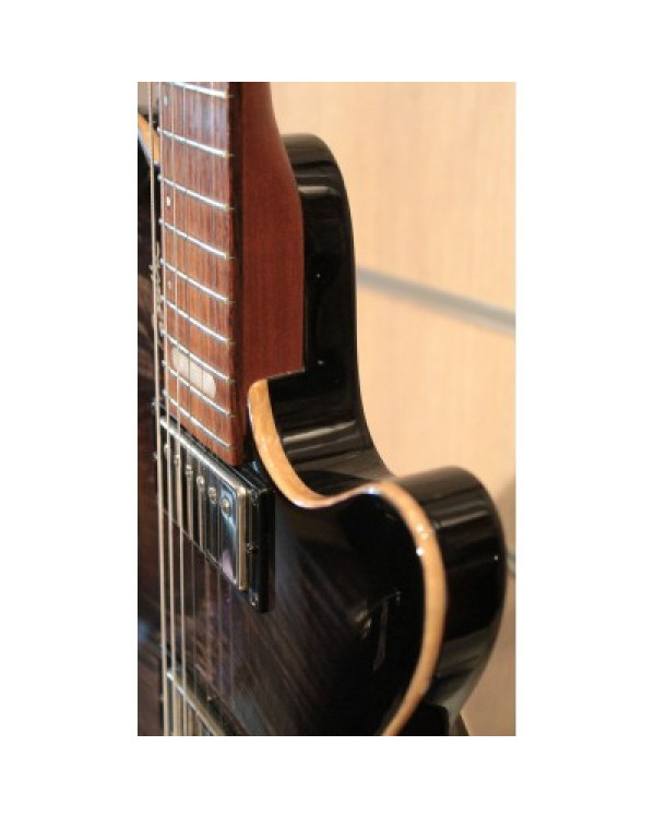 GODIN 021185 - LG SIGNATURE Trans Black Flame AA (Made in Canada) - Електрична гітара