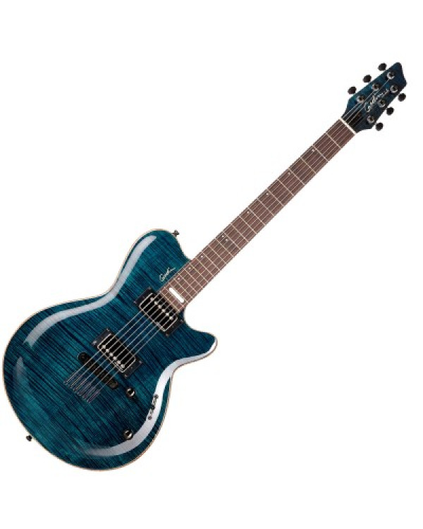 GODIN 021178 - LG SIGNATURE Trans Blue Flame AAA (Made in Canada) - Електрична гітара