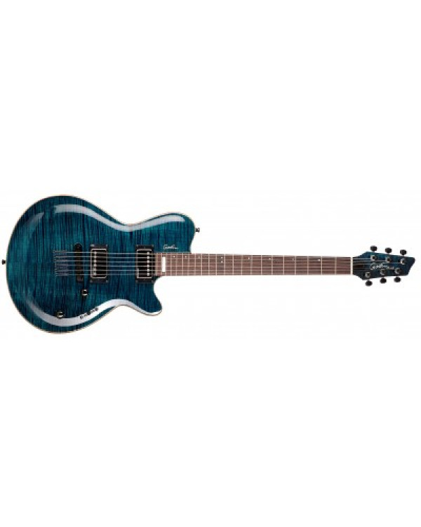GODIN 021178 - LG SIGNATURE Trans Blue Flame AAA (Made in Canada) - Електрична гітара