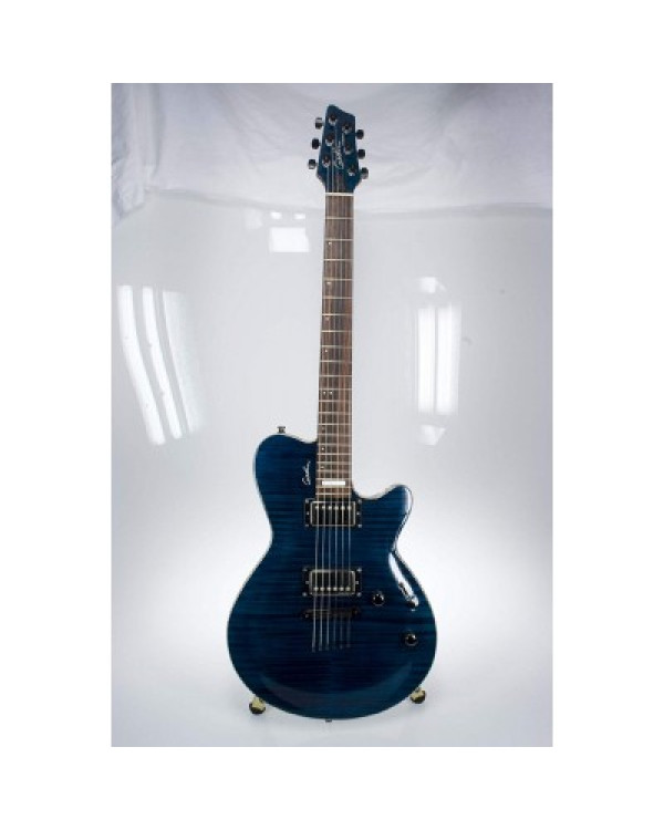GODIN 021178 - LG SIGNATURE Trans Blue Flame AAA (Made in Canada) - Електрична гітара