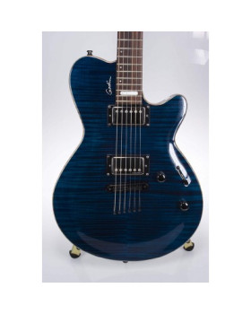 GODIN 021178 - LG SIGNATURE Trans Blue Flame AAA (Made in Canada) - Електрична гітара-foto4