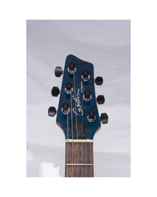 GODIN 021178 - LG SIGNATURE Trans Blue Flame AAA (Made in Canada) - Електрична гітара