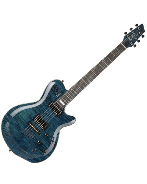 GODIN 022922 - LGX-SA(S) Прозоре блакитне полум'я AA (Made in Canada) - Електрична гітара