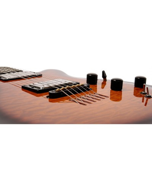 GODIN 024094 - LGX-SA(S) Коньяк Burst Flame AAA (Made in Canada) - Електрична гітара