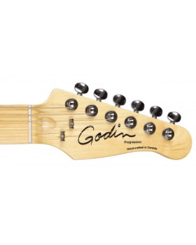 GODIN 033225 - Progression Vintage Burst Flame MN with Bag (Made in Canada) - Електрична гітара-foto7