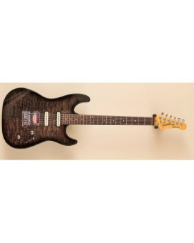 GODIN 034680 - Progression Boutique Trans Black Стьобаний HG RN with Bag (Made in Canada) - Електрогітара-foto3