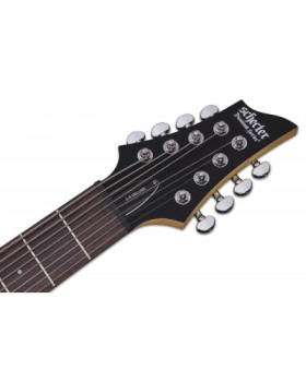 SCHECTER C-8 DELUXE SBK - восьмиструнна лівостороння електрогітара-foto8