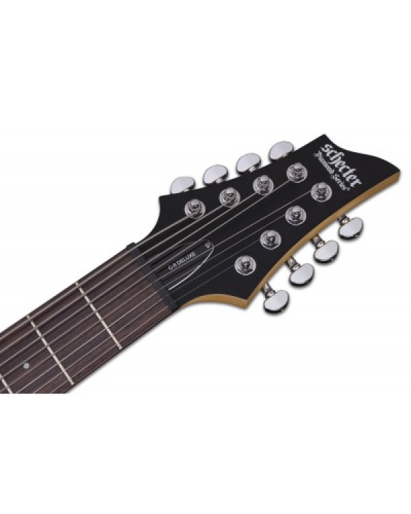 SCHECTER C-8 DELUXE SBK - восьмиструнна лівостороння електрогітара