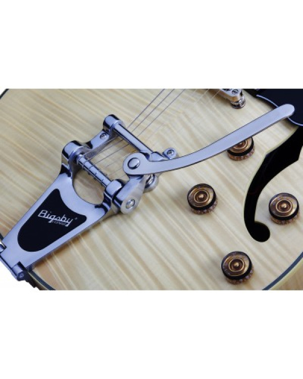 SCHECTER CORSAIR CUSTOM BB NATP - Напівакустична електрогітара