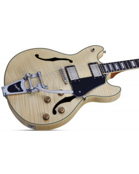 SCHECTER CORSAIR CUSTOM BB NATP - Напівакустична електрогітара-foto3