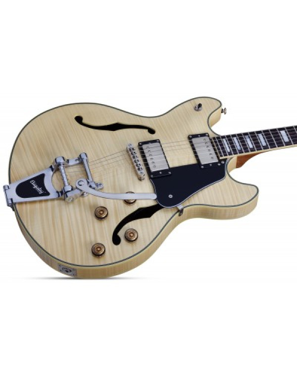 SCHECTER CORSAIR CUSTOM BB NATP - Напівакустична електрогітара