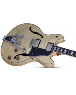 SCHECTER CORSAIR CUSTOM BB NATP - Напівакустична електрогітара-foto6