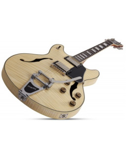 SCHECTER CORSAIR CUSTOM BB NATP - Напівакустична електрогітара-foto7