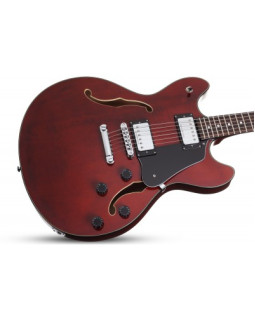 SCHECTER CORSAIR T.O.M. GWAL - Напівакустична електрогітара-foto3