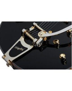 SCHECTER COUPE G.BLK - напівакустична електрогітара-foto3