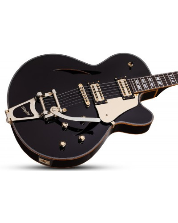 SCHECTER COUPE G.BLK - напівакустична електрогітара