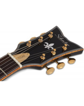 SCHECTER COUPE G.BLK - напівакустична електрогітара-foto14