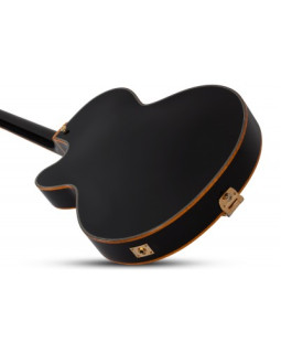 SCHECTER COUPE G.BLK - напівакустична електрогітара-foto7