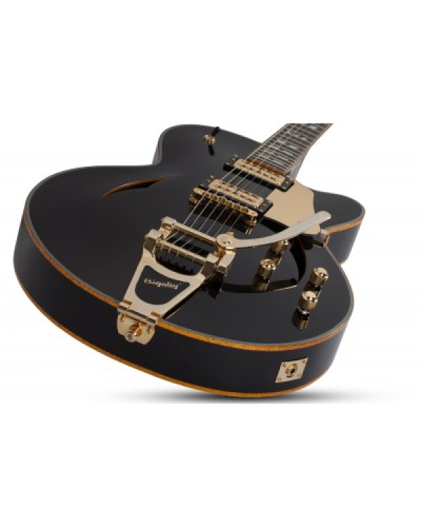 SCHECTER COUPE G.BLK - напівакустична електрогітара