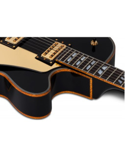 SCHECTER COUPE G.BLK - напівакустична електрогітара-foto9