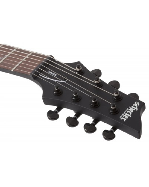 SCHECTER DAMIEN-7 SBK - семиструнна електрогітара