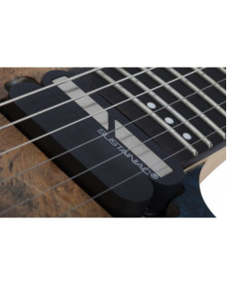 SCHECTER REAPER-6 FR S Satin Sky Burst - Електрична гітара-foto10