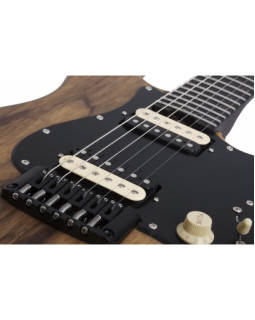 SCHECTER SUN VALLEY SS Exotic HT Black Limba NS - Електрична гітара-foto6
